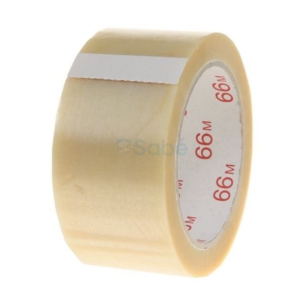 PVC tape transparant 75mm