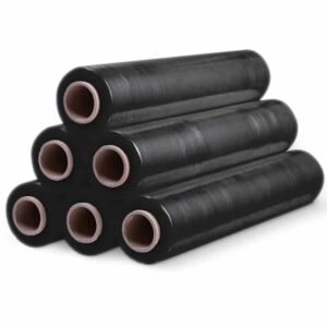 Rekfolie 50cmx300mtr 20my zwart