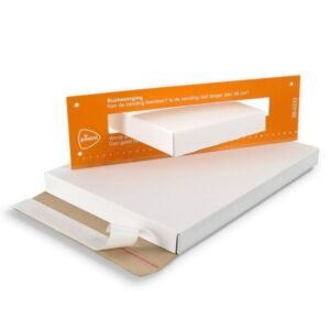 brievenbusdoos wit+kleefstrip